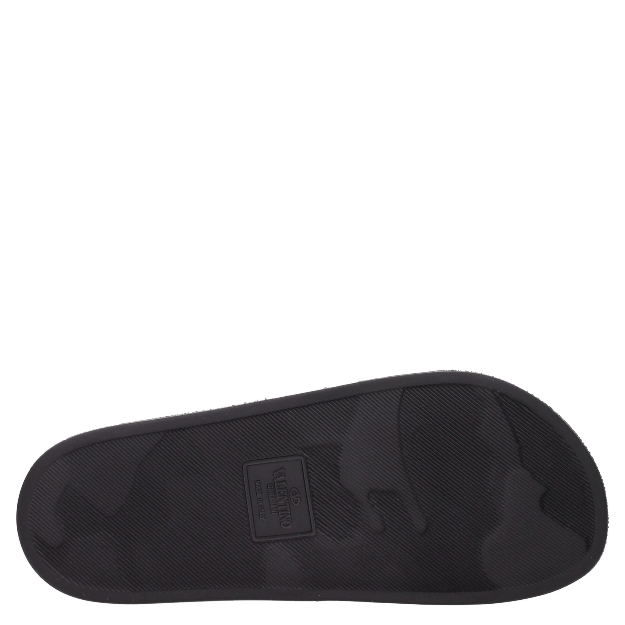Black Cotton Slippers