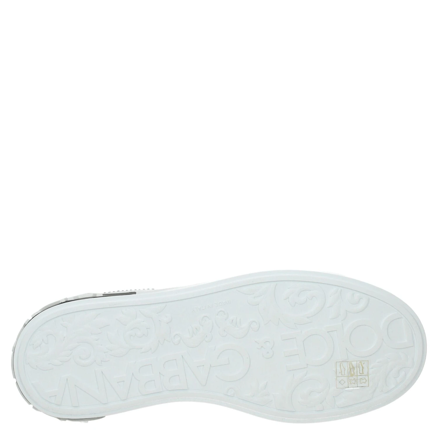 White Leather Low Top Sneakers