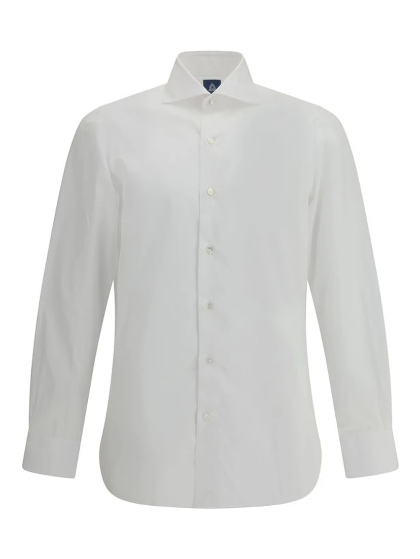 White Cotton Dress Shirt