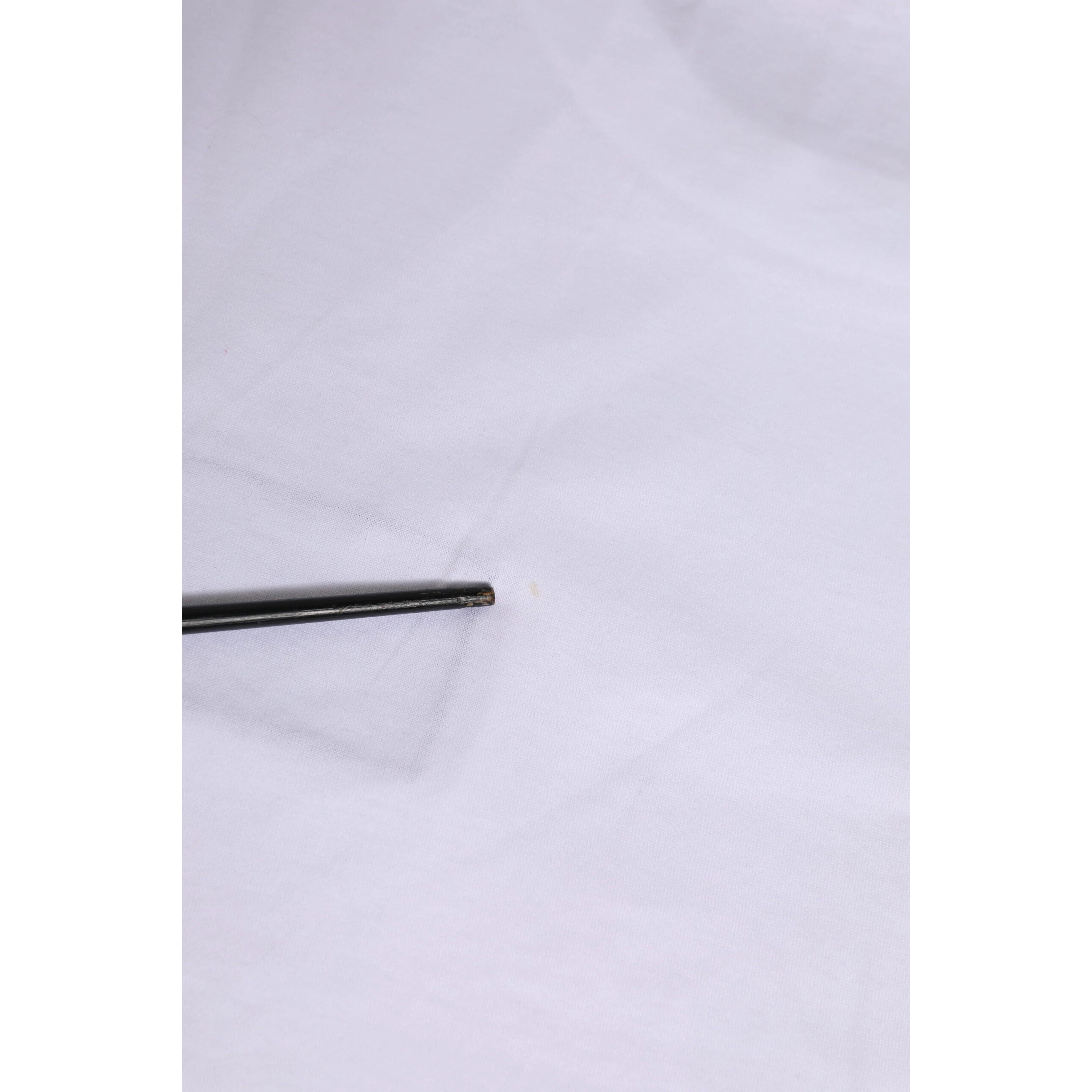 White Logo Crew Neck Short Sleeves T-shirt