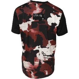 Multicolor Camouflage Crew Neck T-shirt