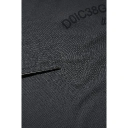 Gray Logo Graphic Cotton Crew Neck T-shirt