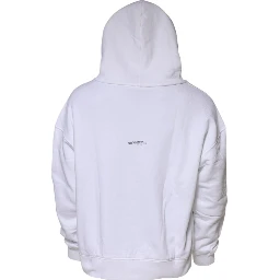 White DG Vib3 Hooded Men Sweatshirt Sweater