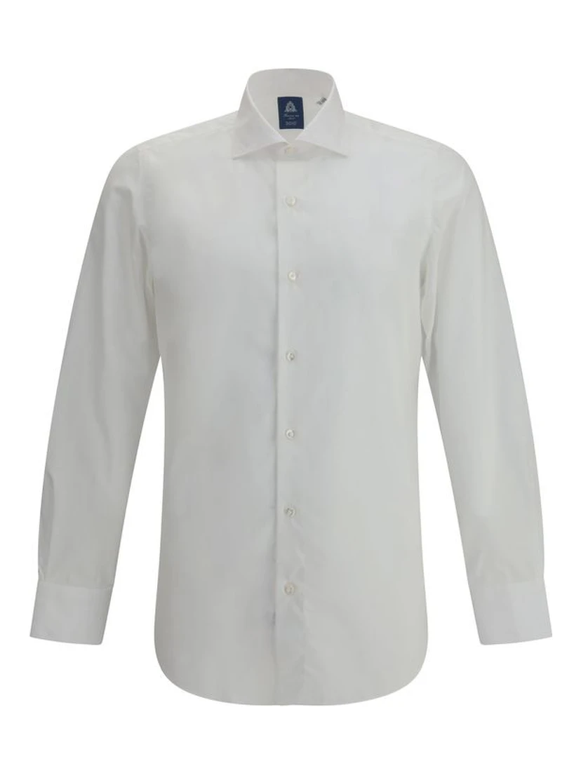 White Cotton Dress Shirt