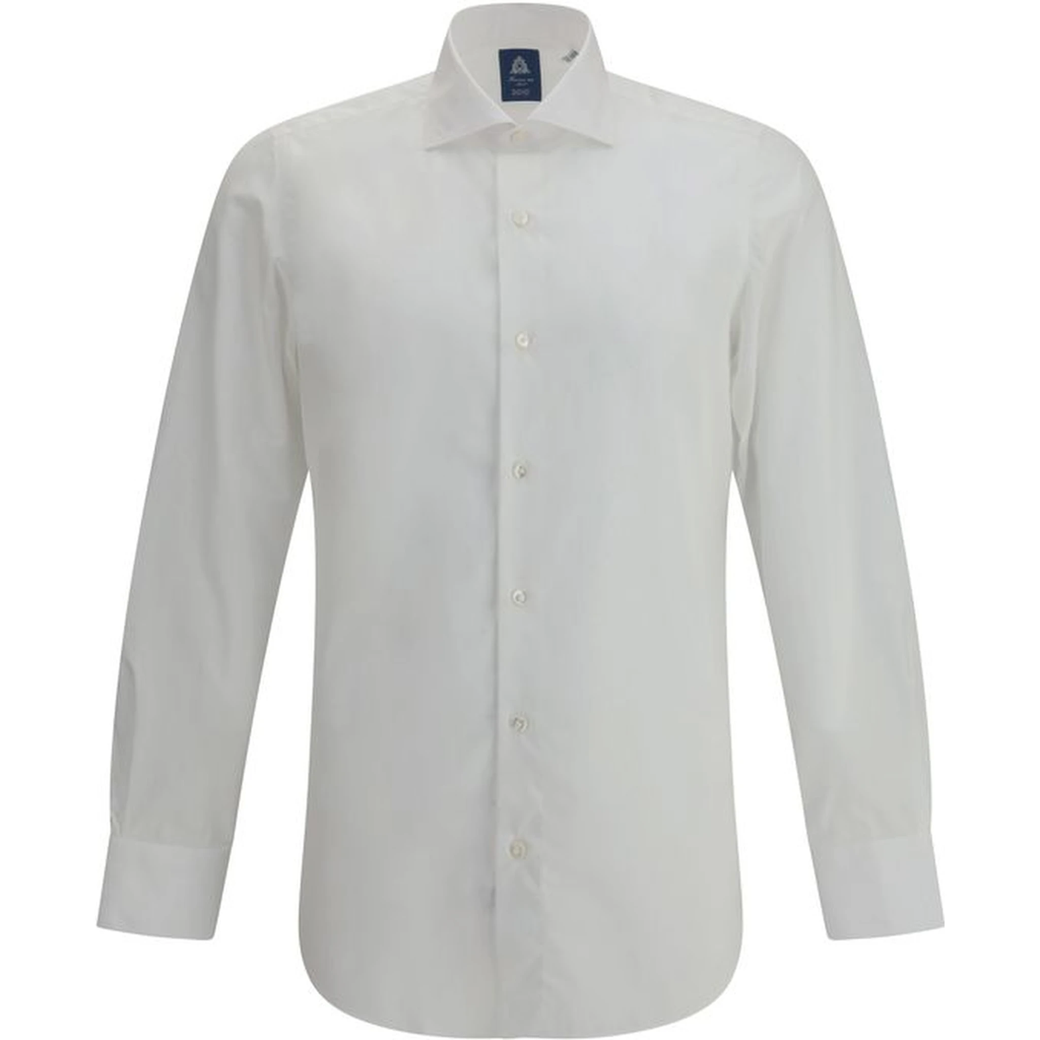 قميص أبيض من القطن