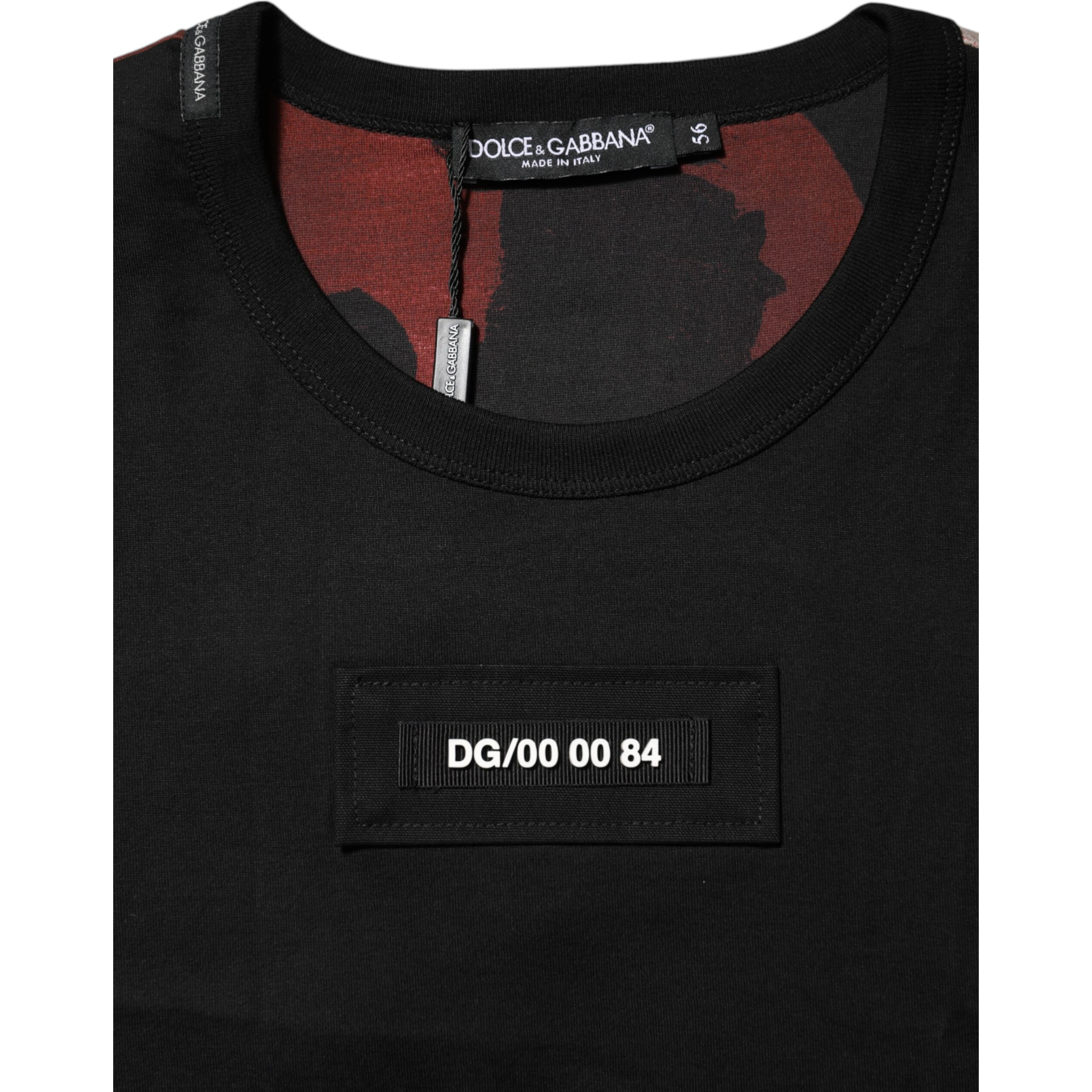 Multicolor Camouflage Crew Neck T-shirt
