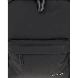 Black Polyamide Backpack