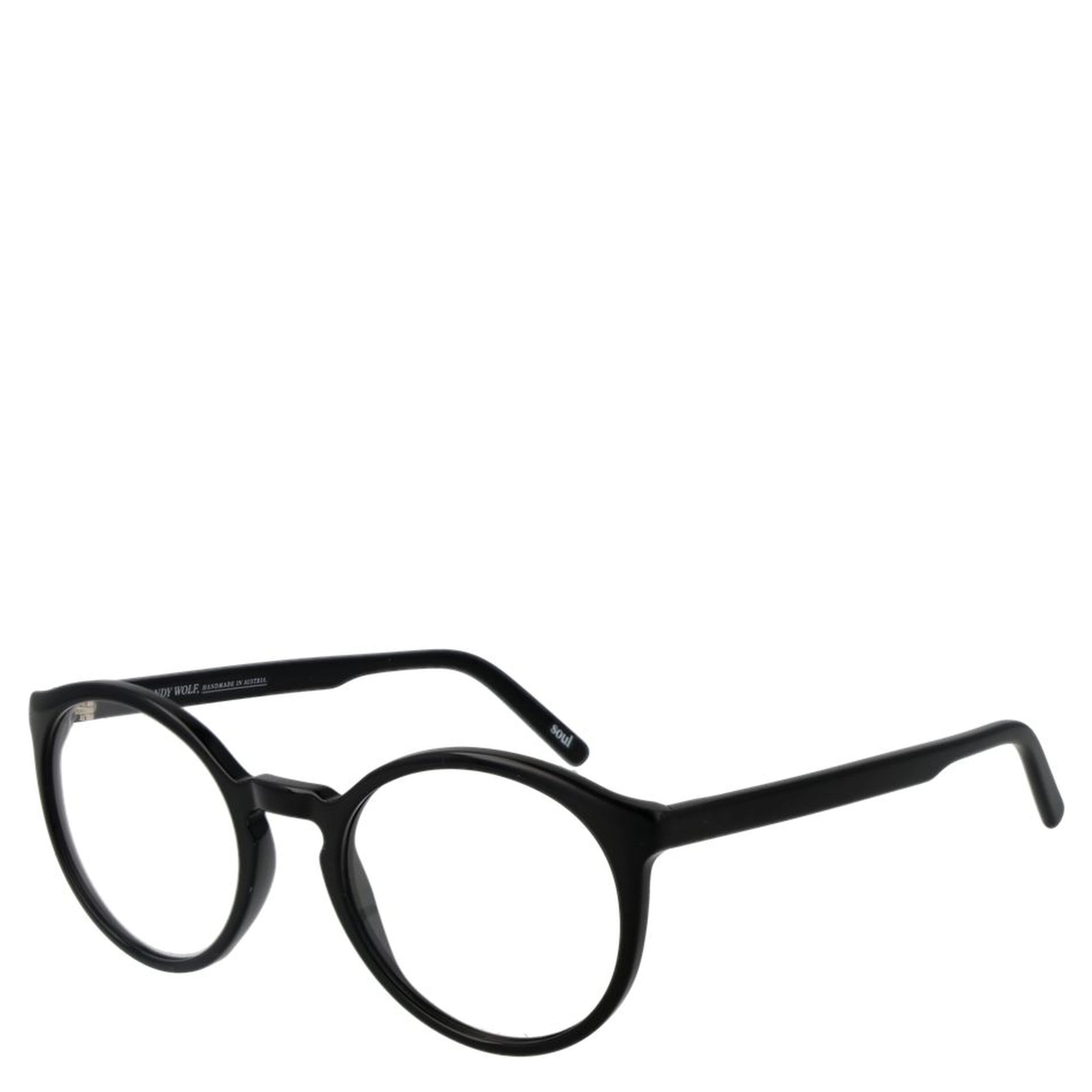 Black Acetate Glasses (Frames)