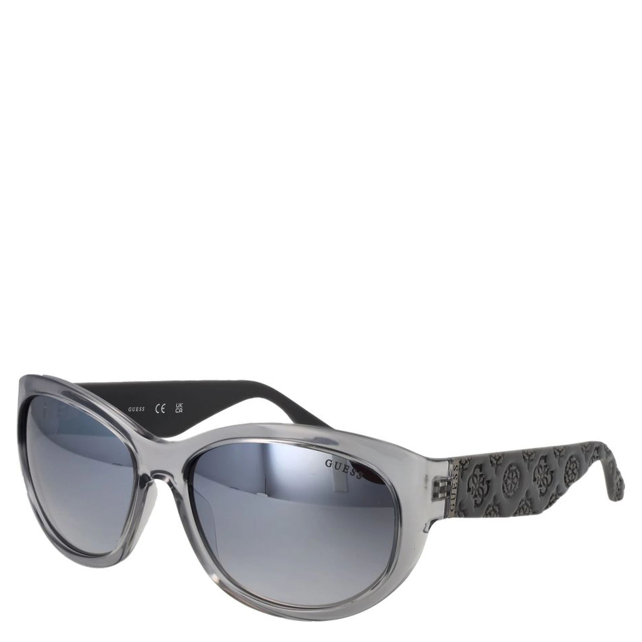 Gray Stainless Steel Sunglasses