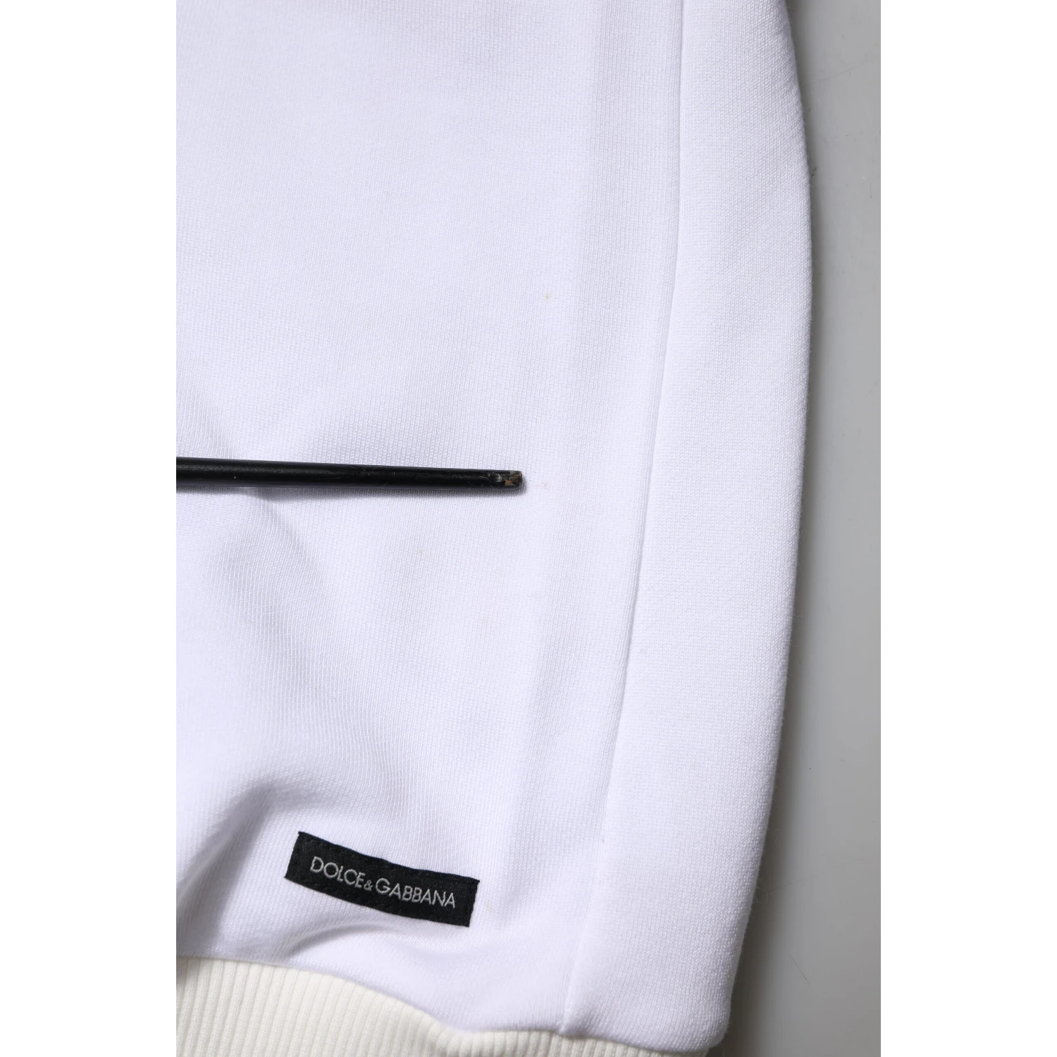White Sacred Heart Hooded Sweatshirt Sweater