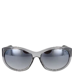 Gray Stainless Steel Sunglasses