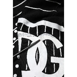 Black Stripes Hooded Men Sweatshirt Sweater