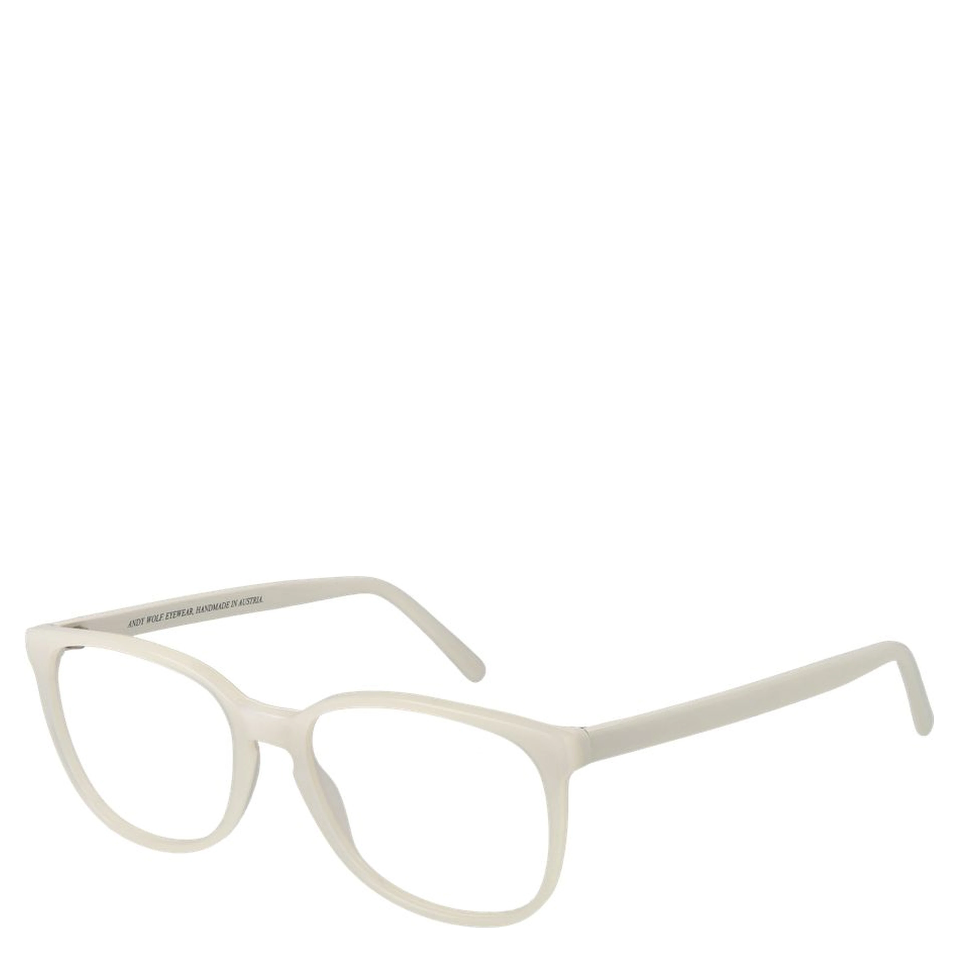 White Acetate Glasses (Frames)
