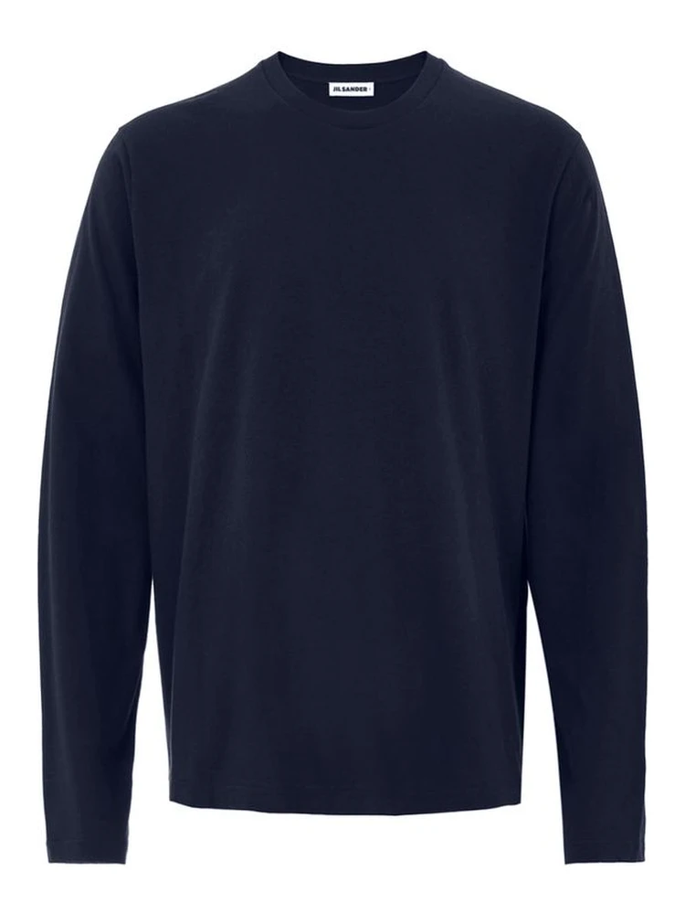 Blue Cotton Long Dress