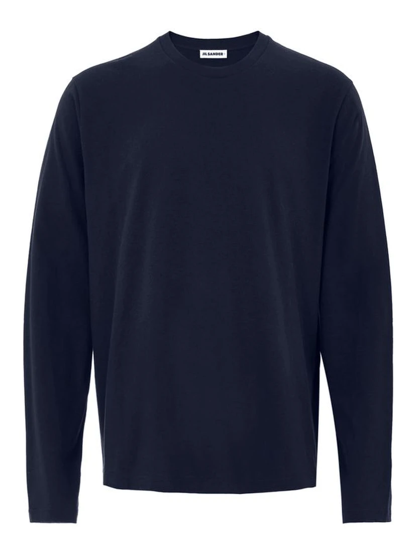 Blue Cotton Long Dress