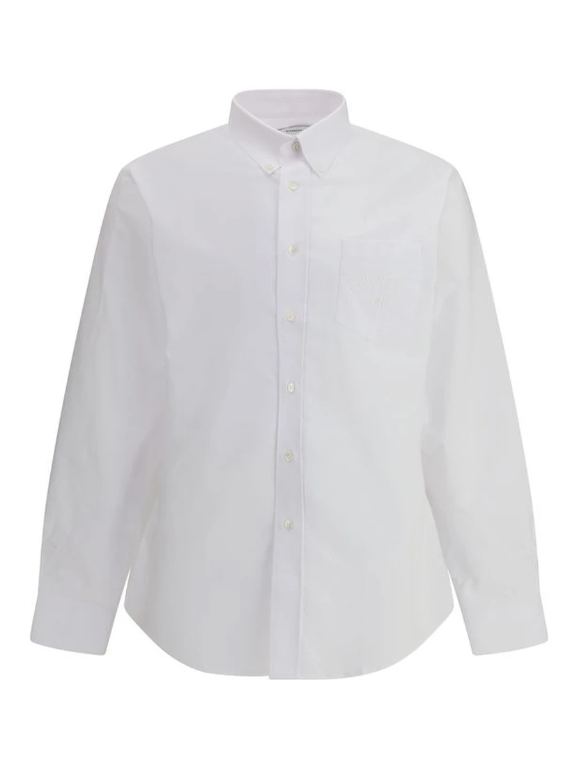 White Cotton Dress Shirt
