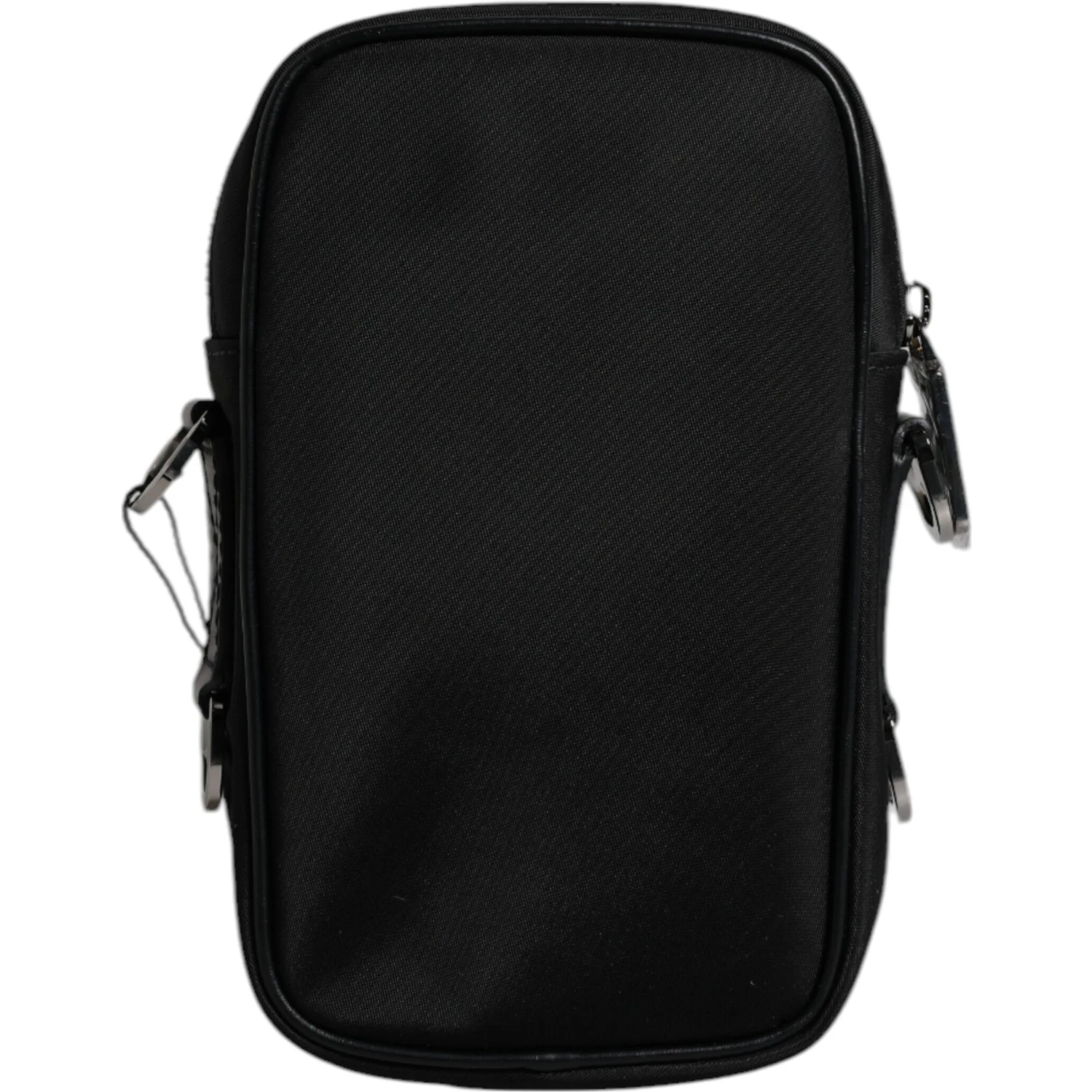 Multicolor Leopard Jacquard Logo Plaque Neck Strap Bag