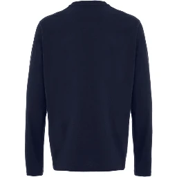 Blue Cotton Long Dress