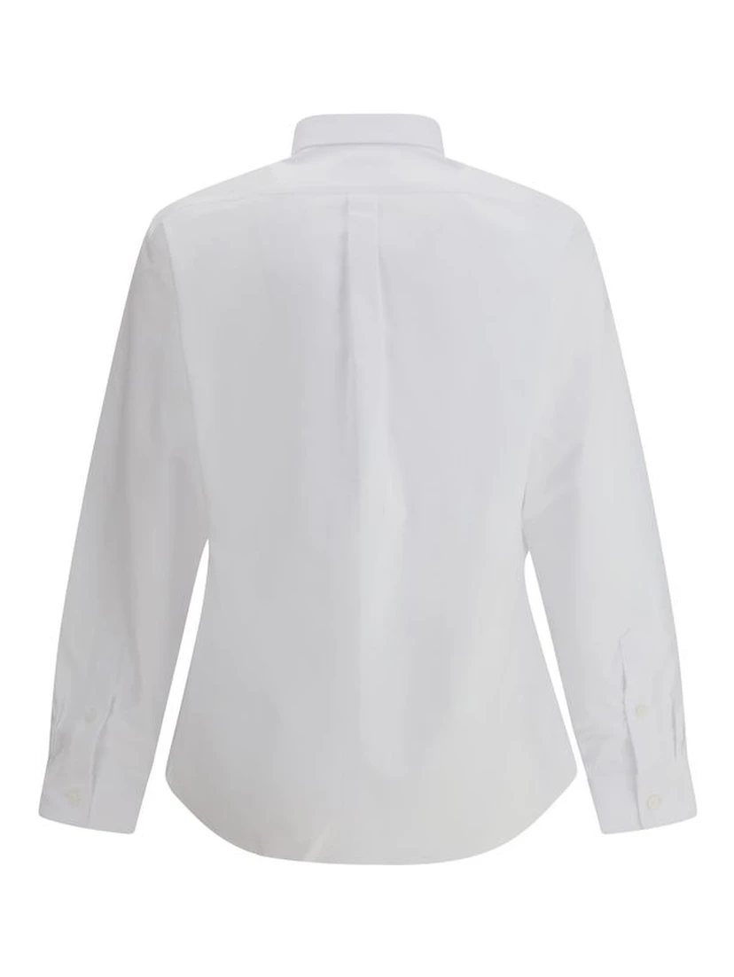 White Cotton Dress Shirt