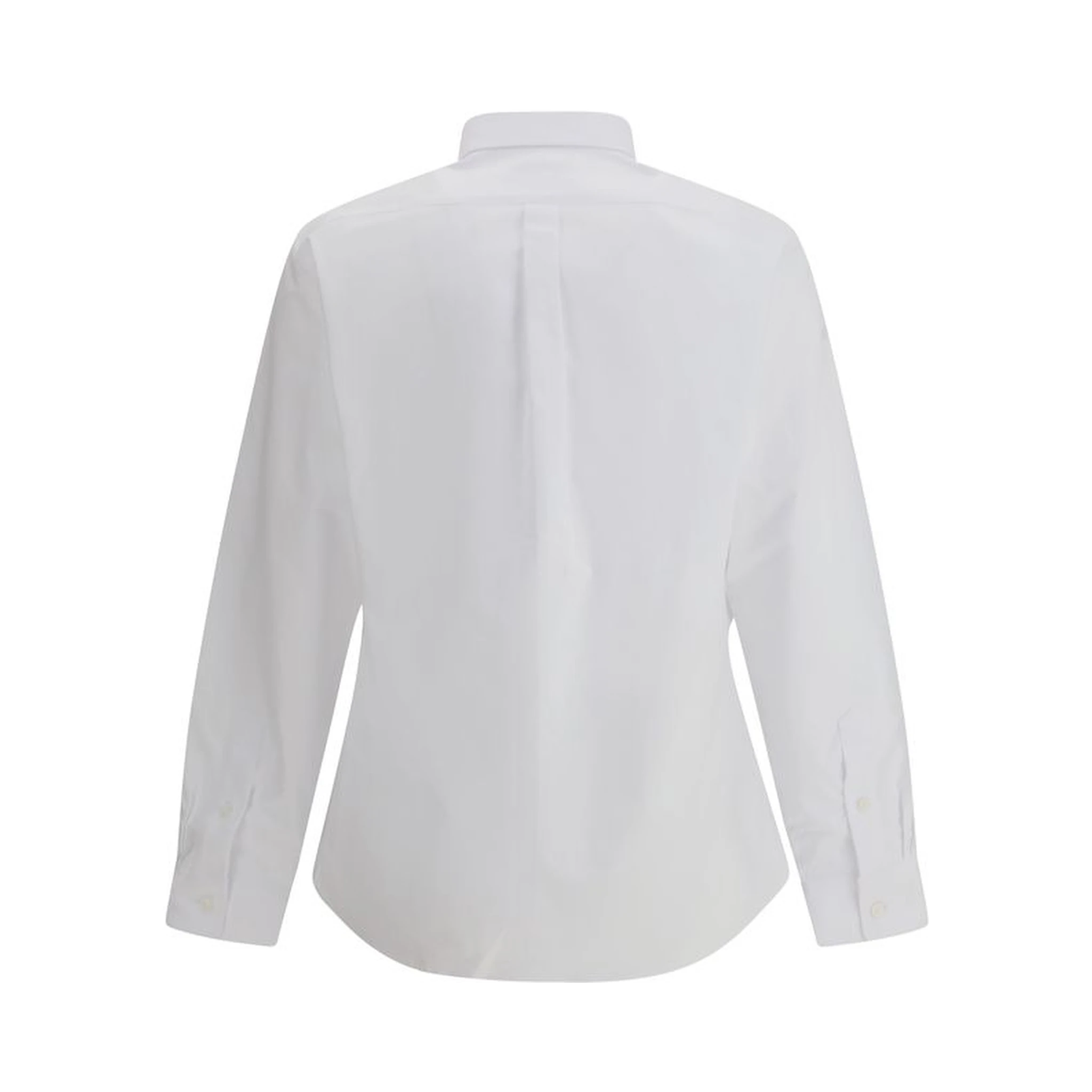 White Cotton Dress Shirt