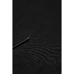 Black Logo Plaque Cotton Crew Neck T-shirt