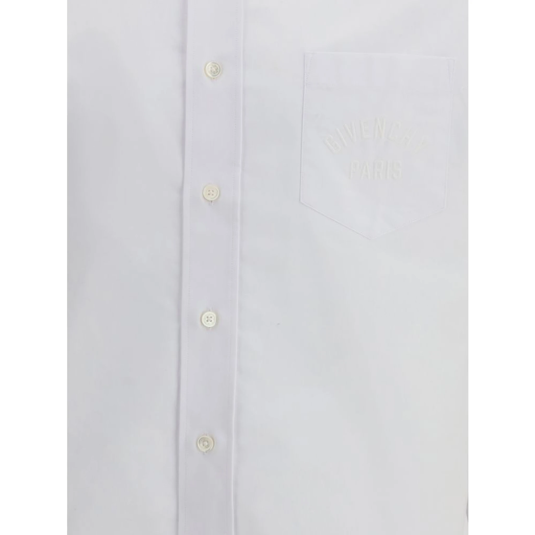 White Cotton Dress Shirt