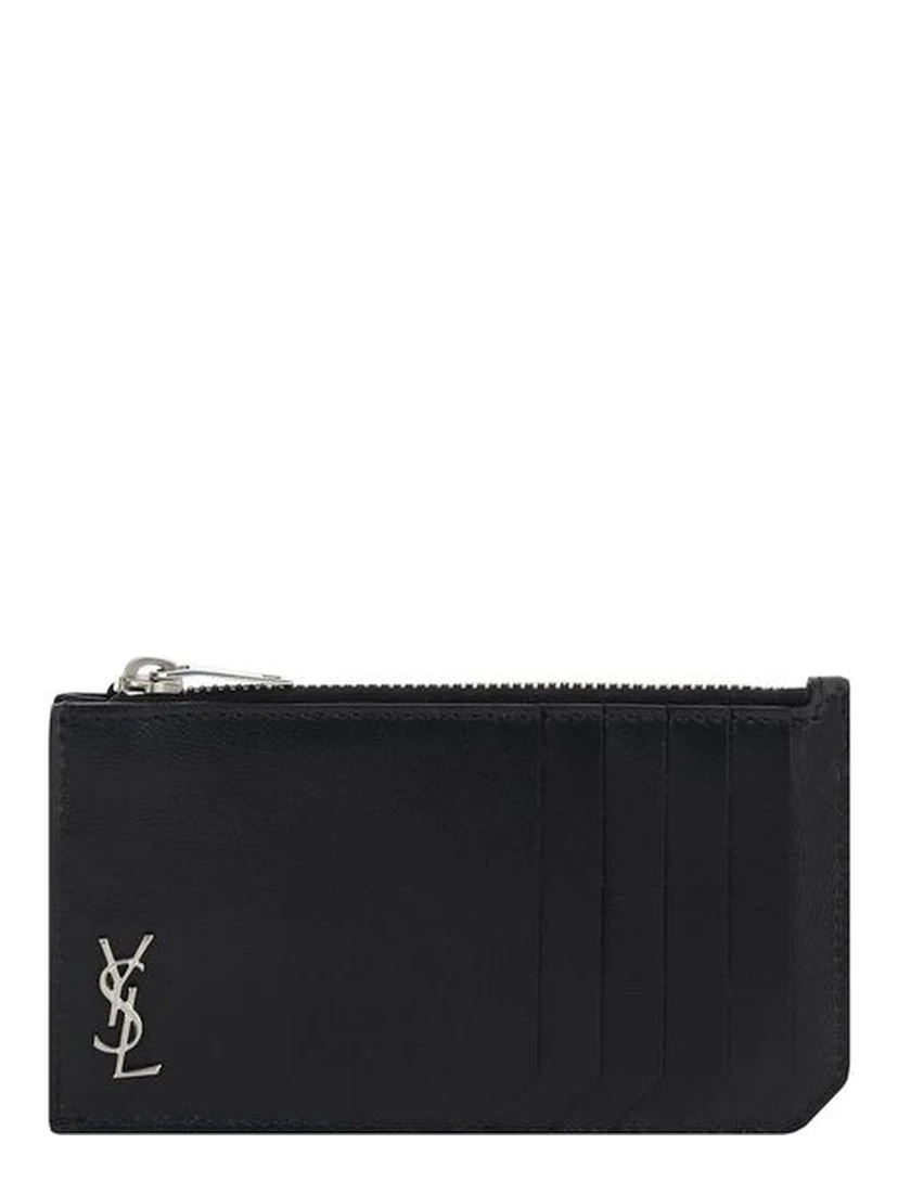 Black Calf Leather Bos Taurus Wallet
