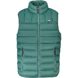 Green Polyamide Men Jacket