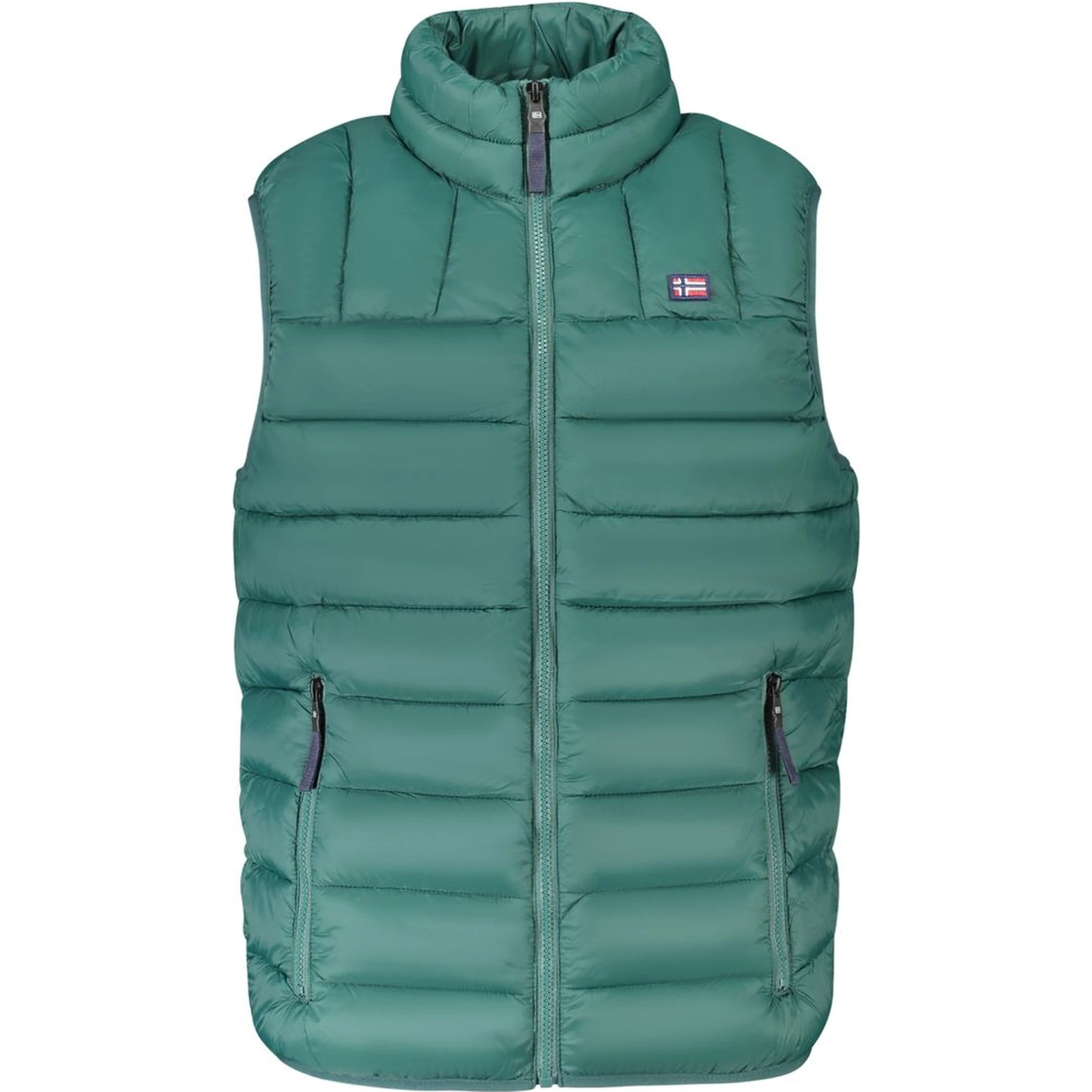 Green Polyamide Men Jacket