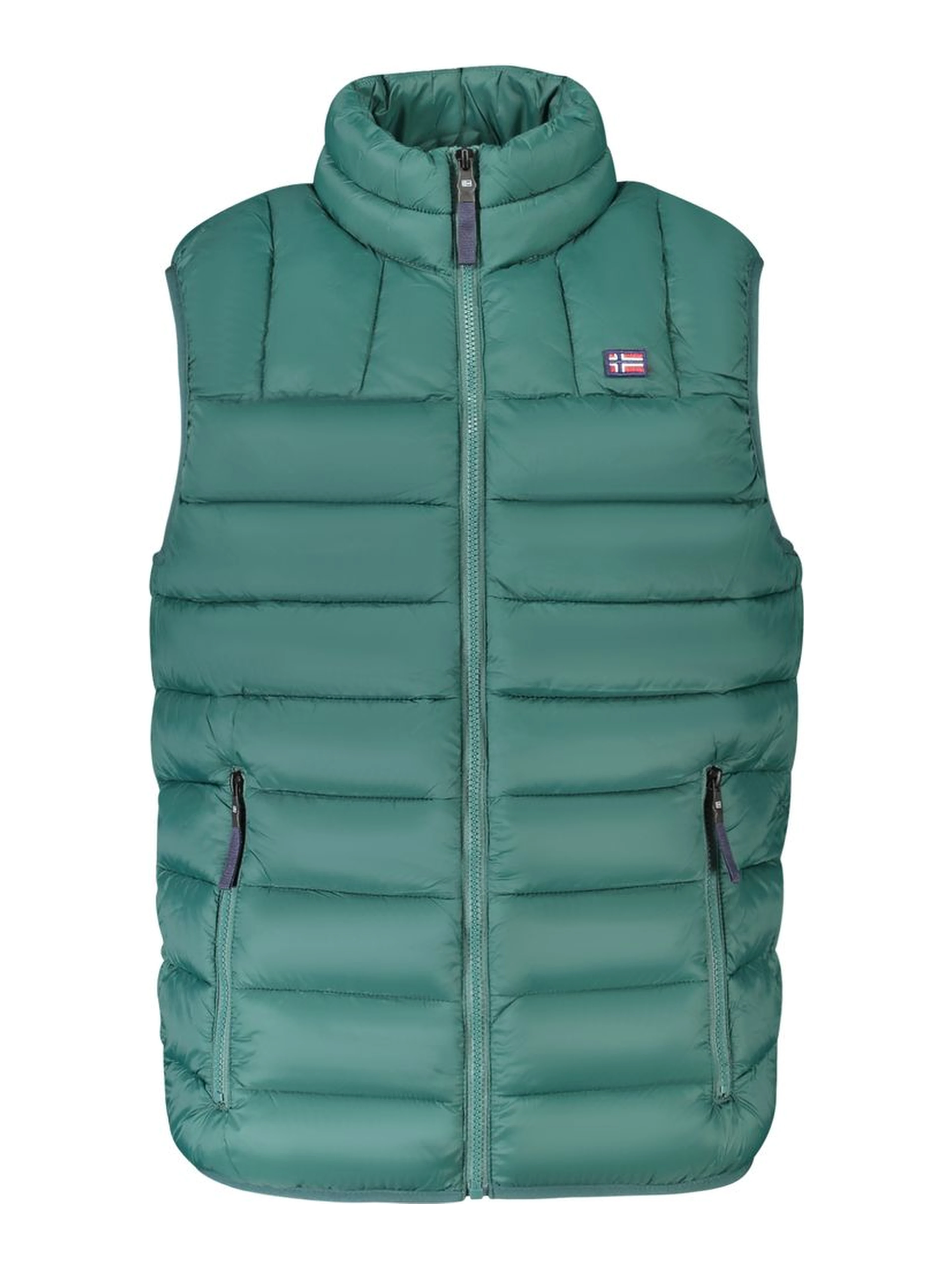 Green Polyamide Men Jacket
