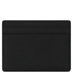 محفظة بوس توروس من جلد العجل الأسود