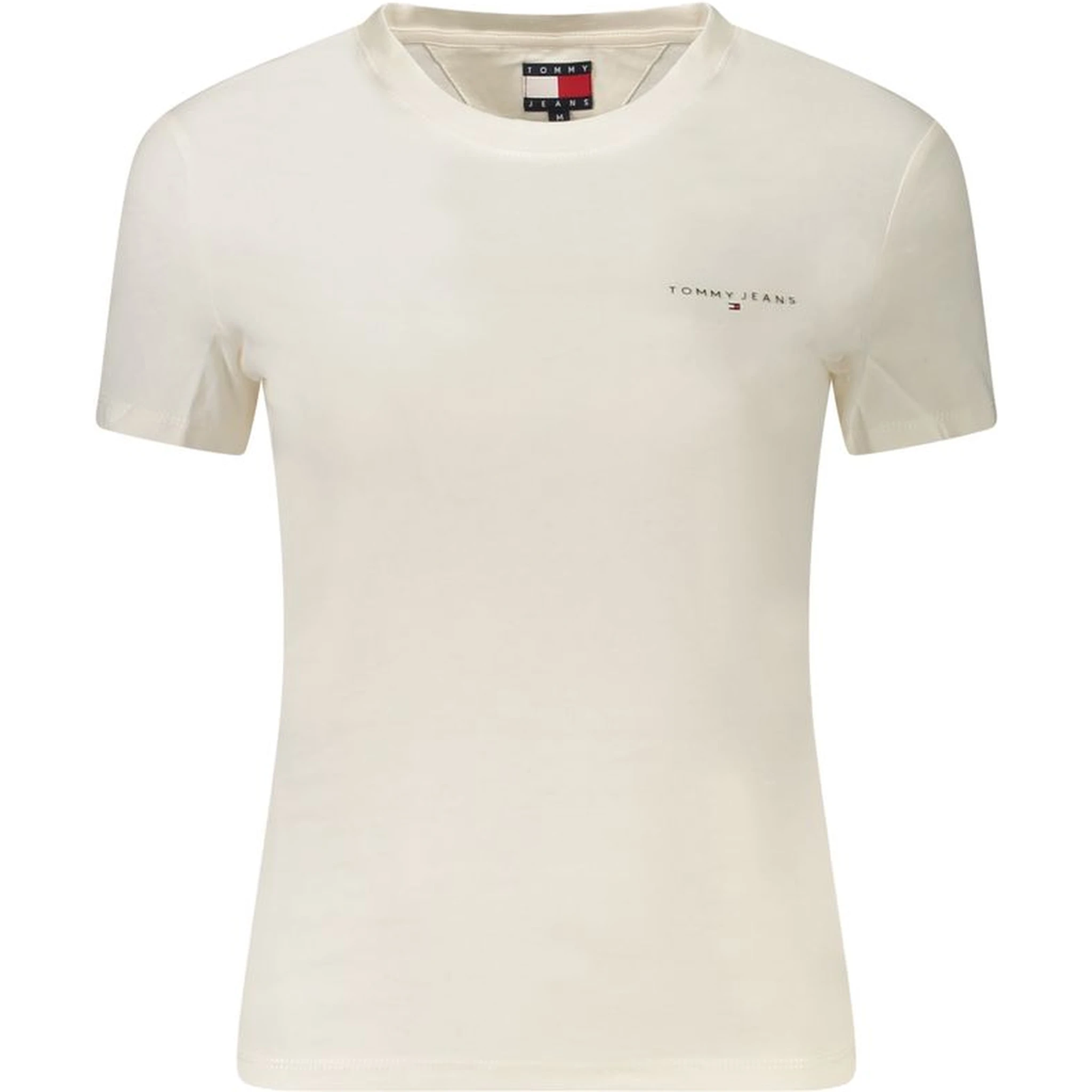 White Cotton Women T-Shirt
