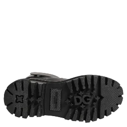 Black Gold DG Logo Trekking Calf Boots Shoes