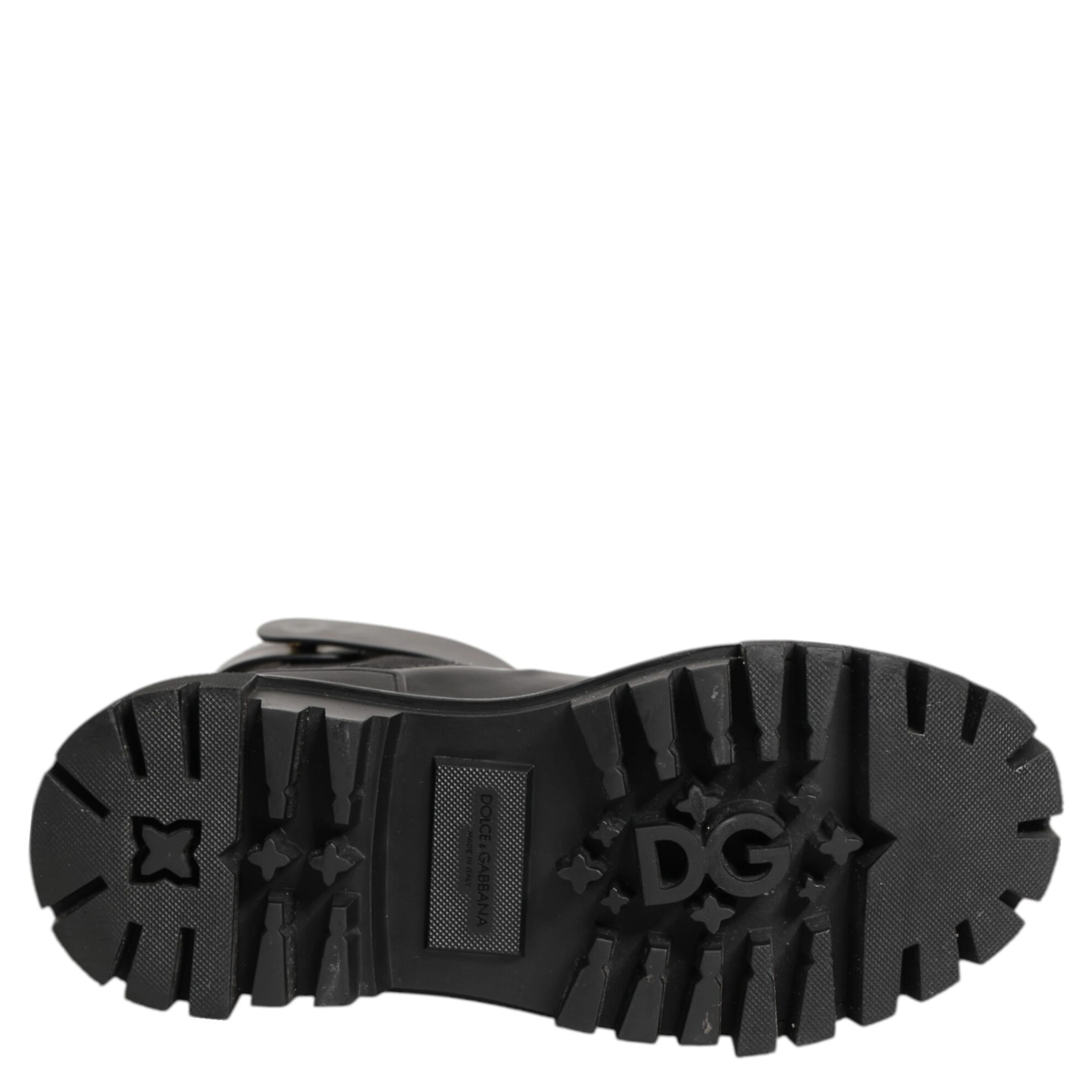 Black Gold DG Logo Trekking Calf Boots Shoes