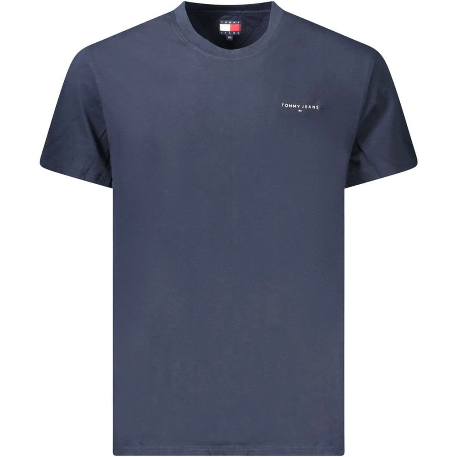 Blue Cotton Men T-Shirt