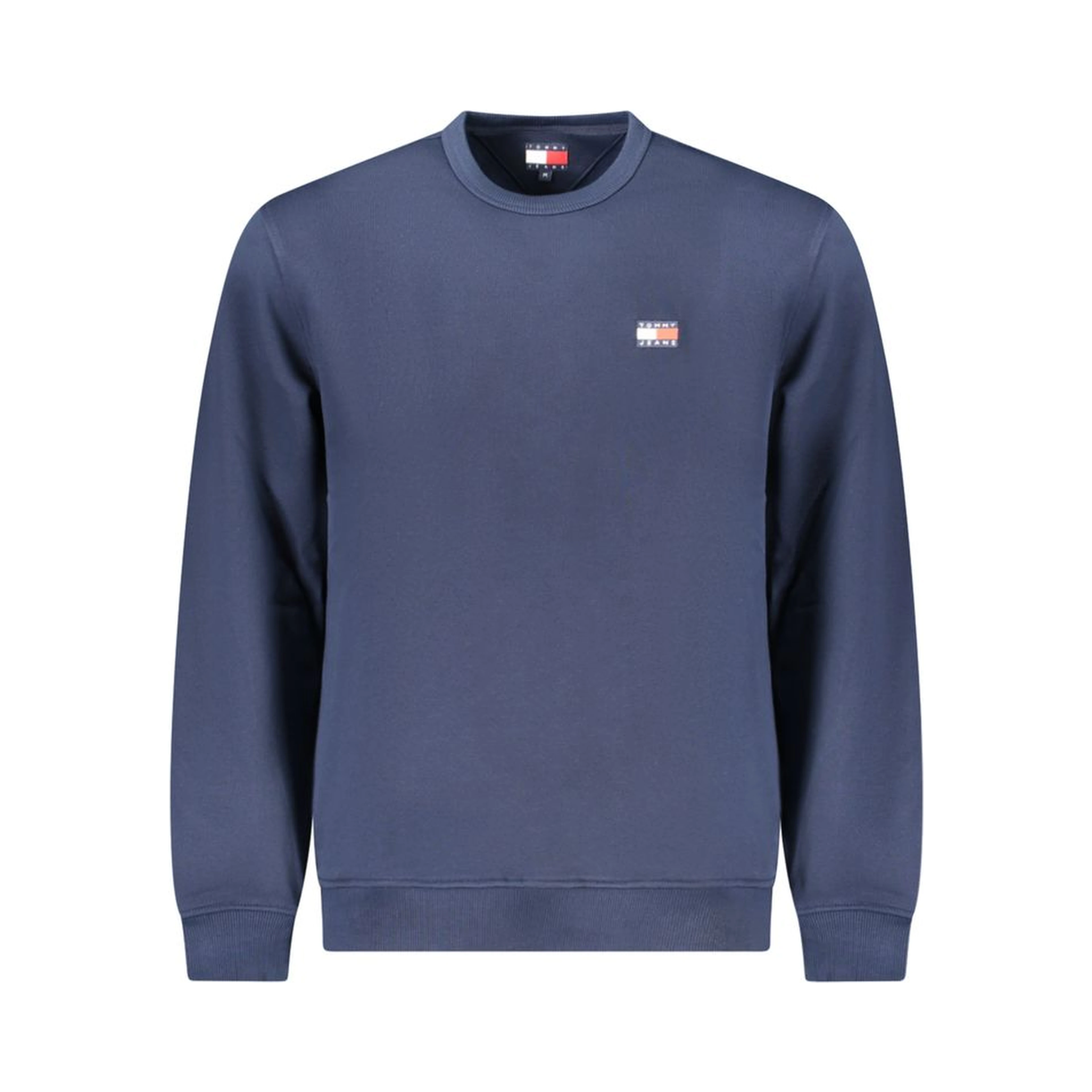 Blue Cotton Men Sweater