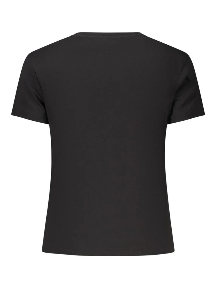 Black Cotton Women T-Shirt alternative