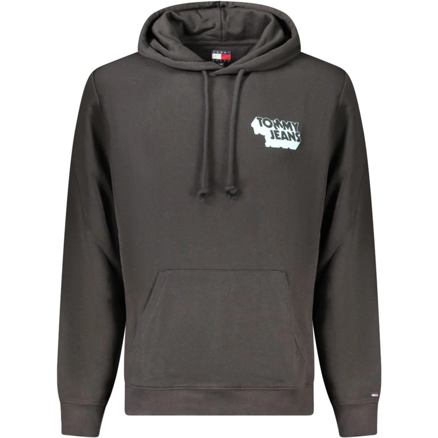 Black Cotton Men Sweater