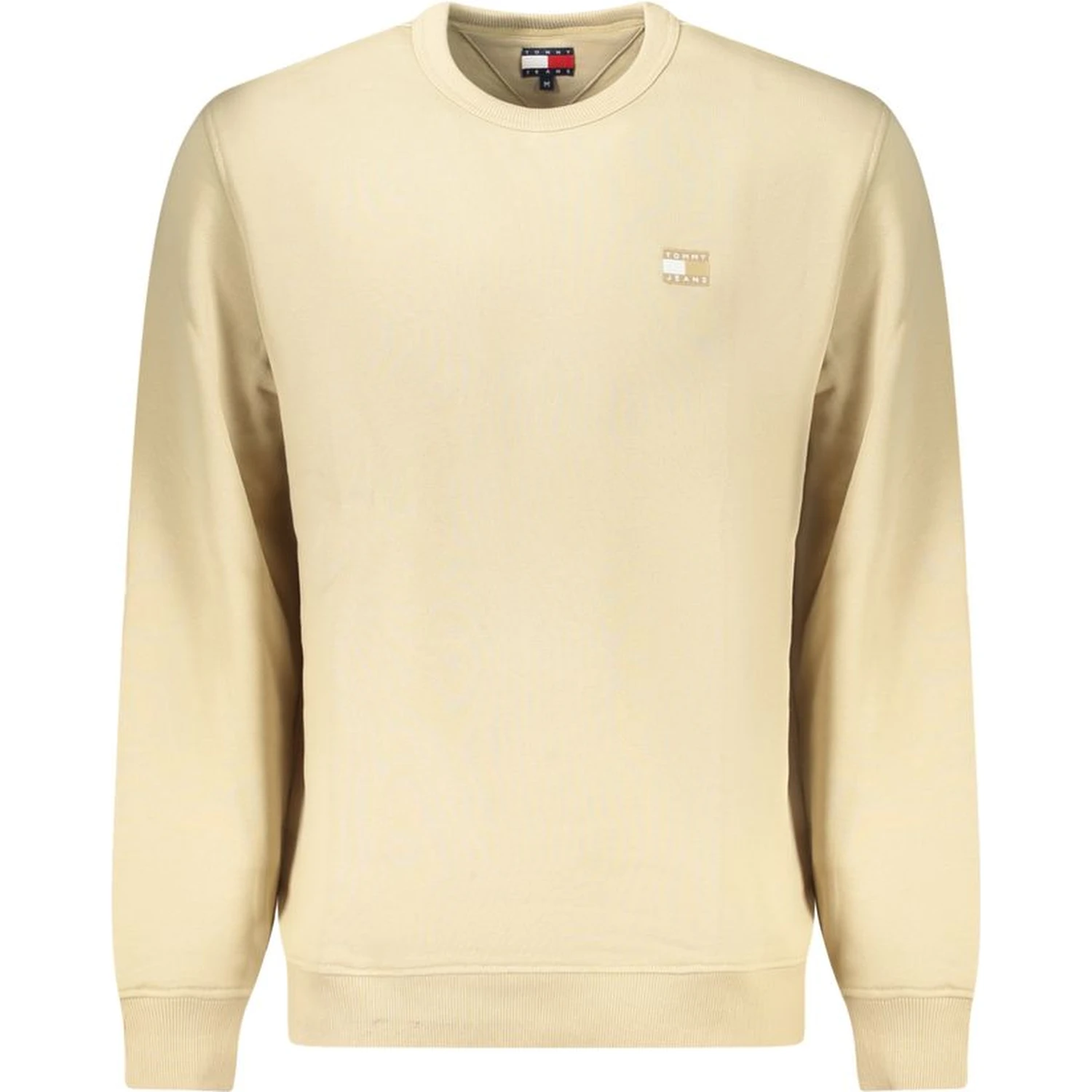 Beige Cotton Men Sweater