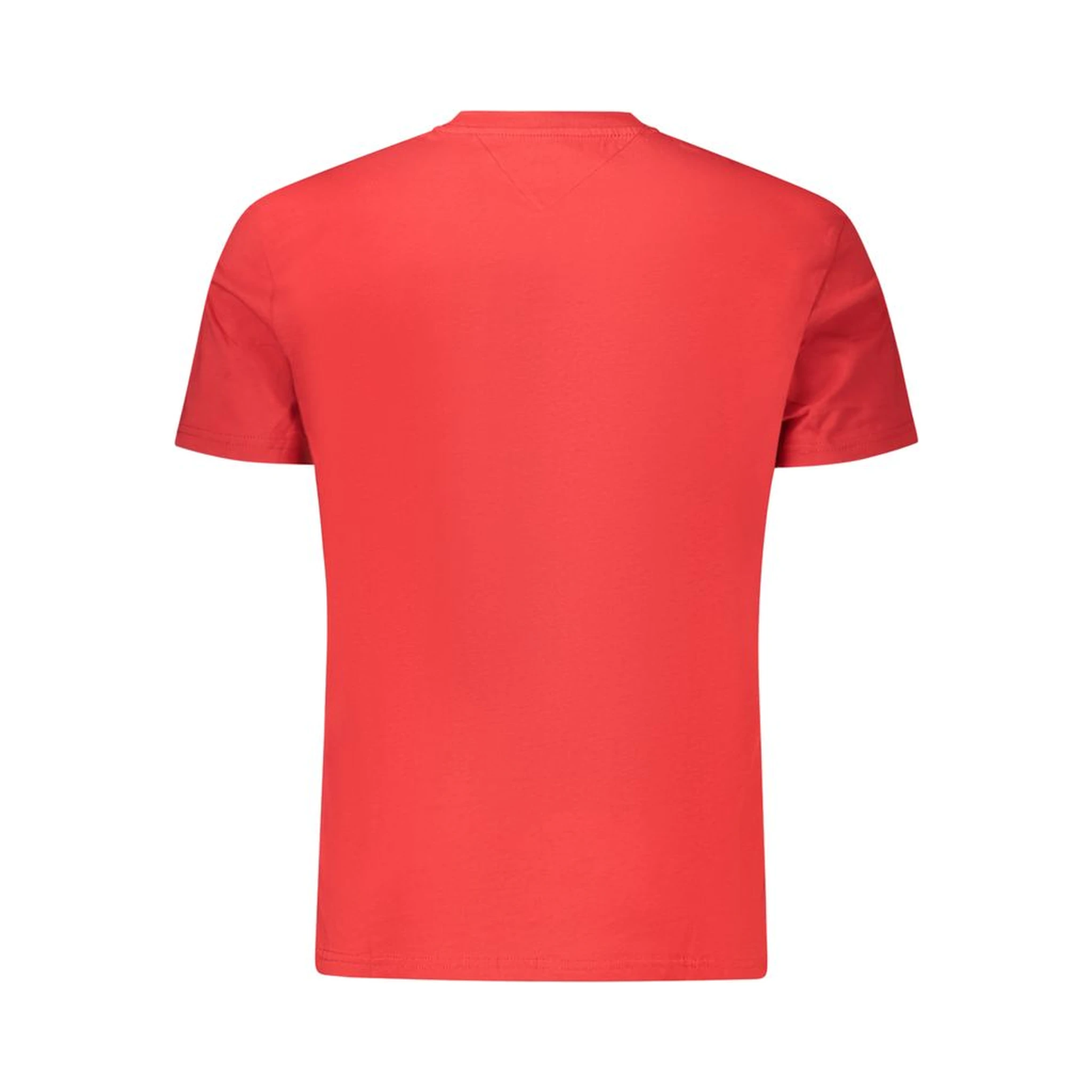 Red Cotton Men T-Shirt