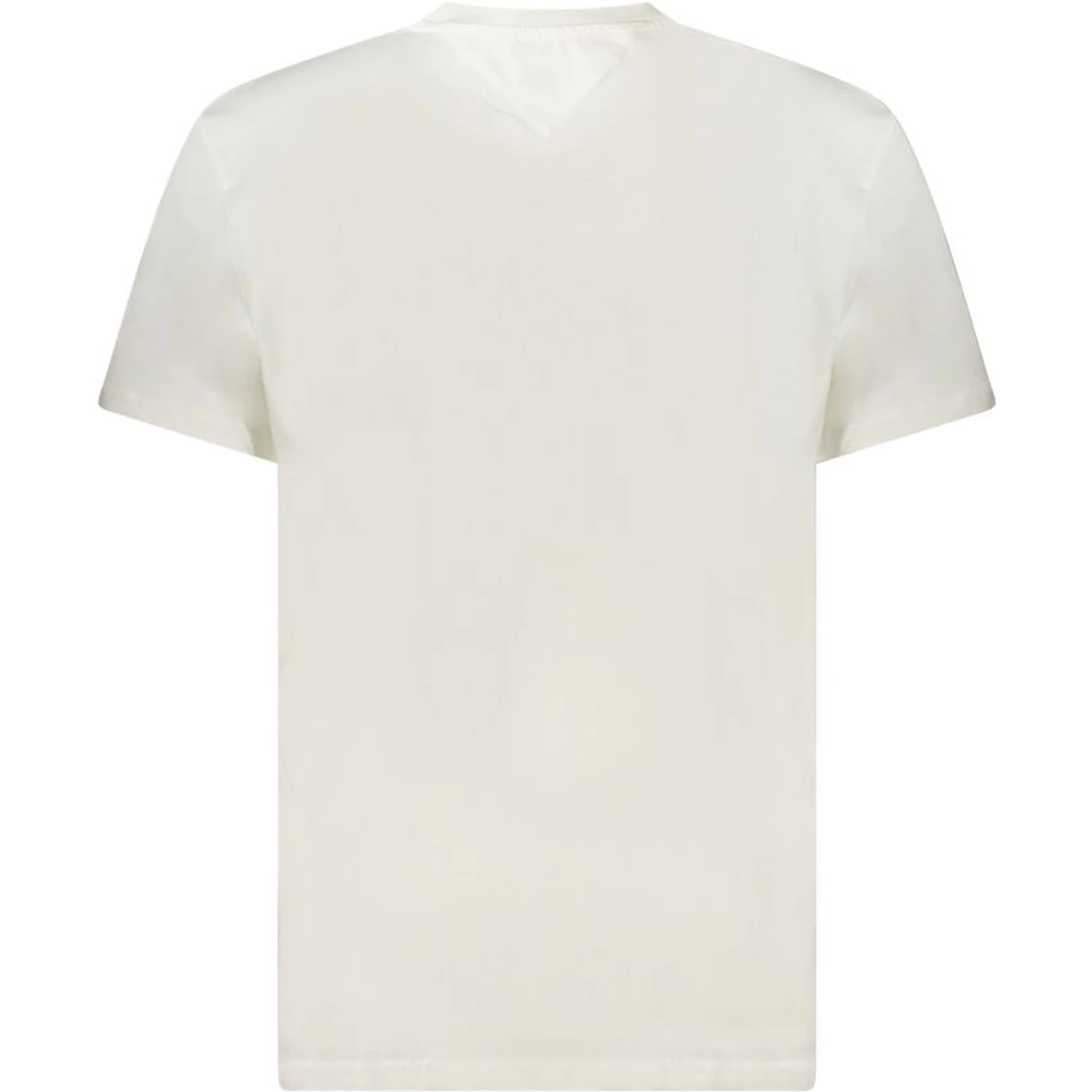 White Cotton Men T-Shirt