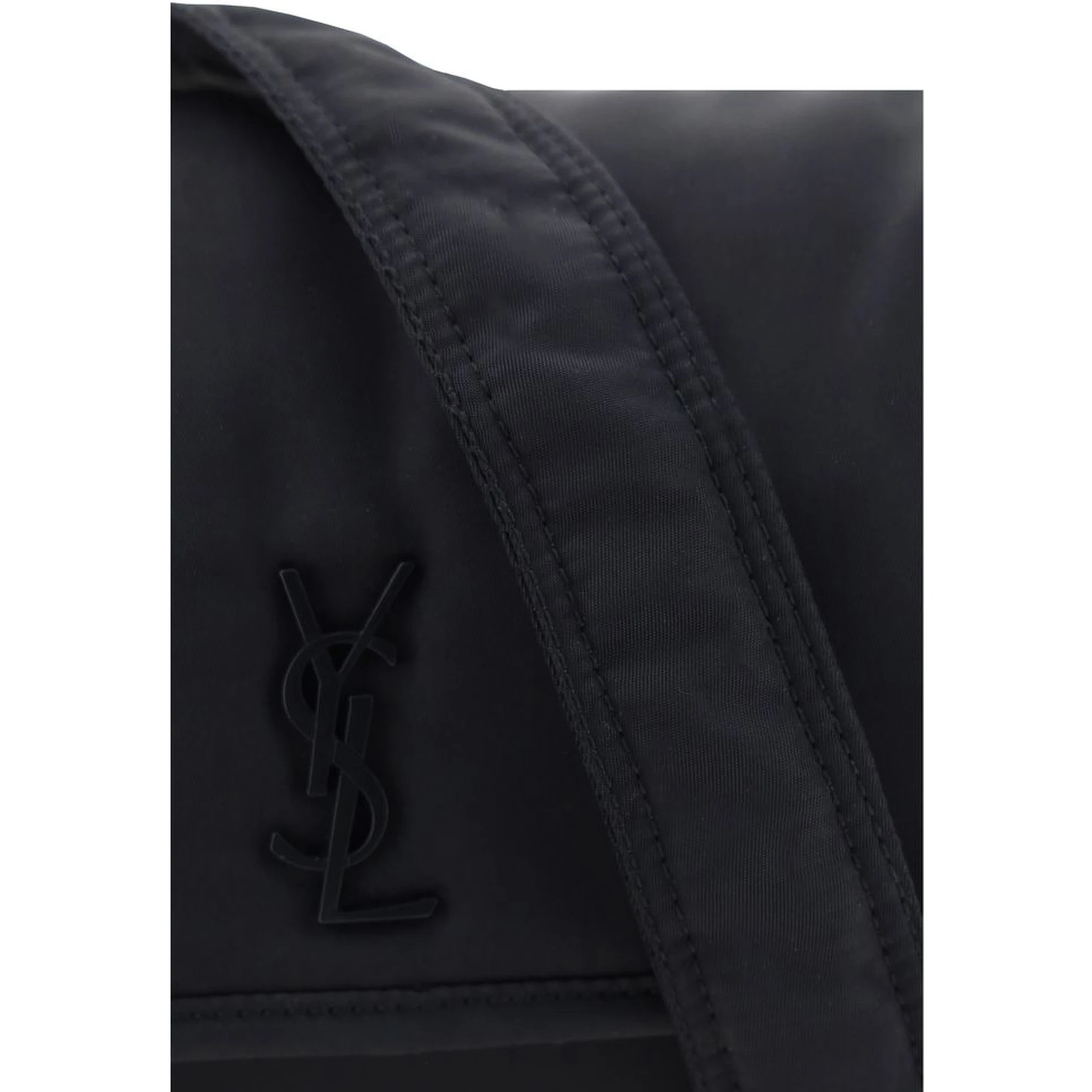 Black Polyamide Shoulder Bag