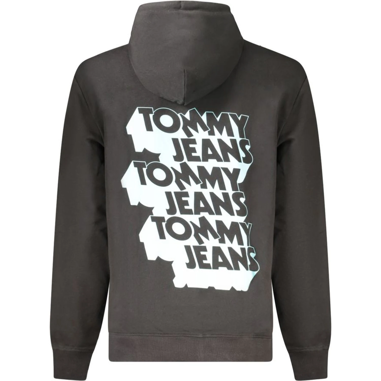 Black Cotton Men Sweater