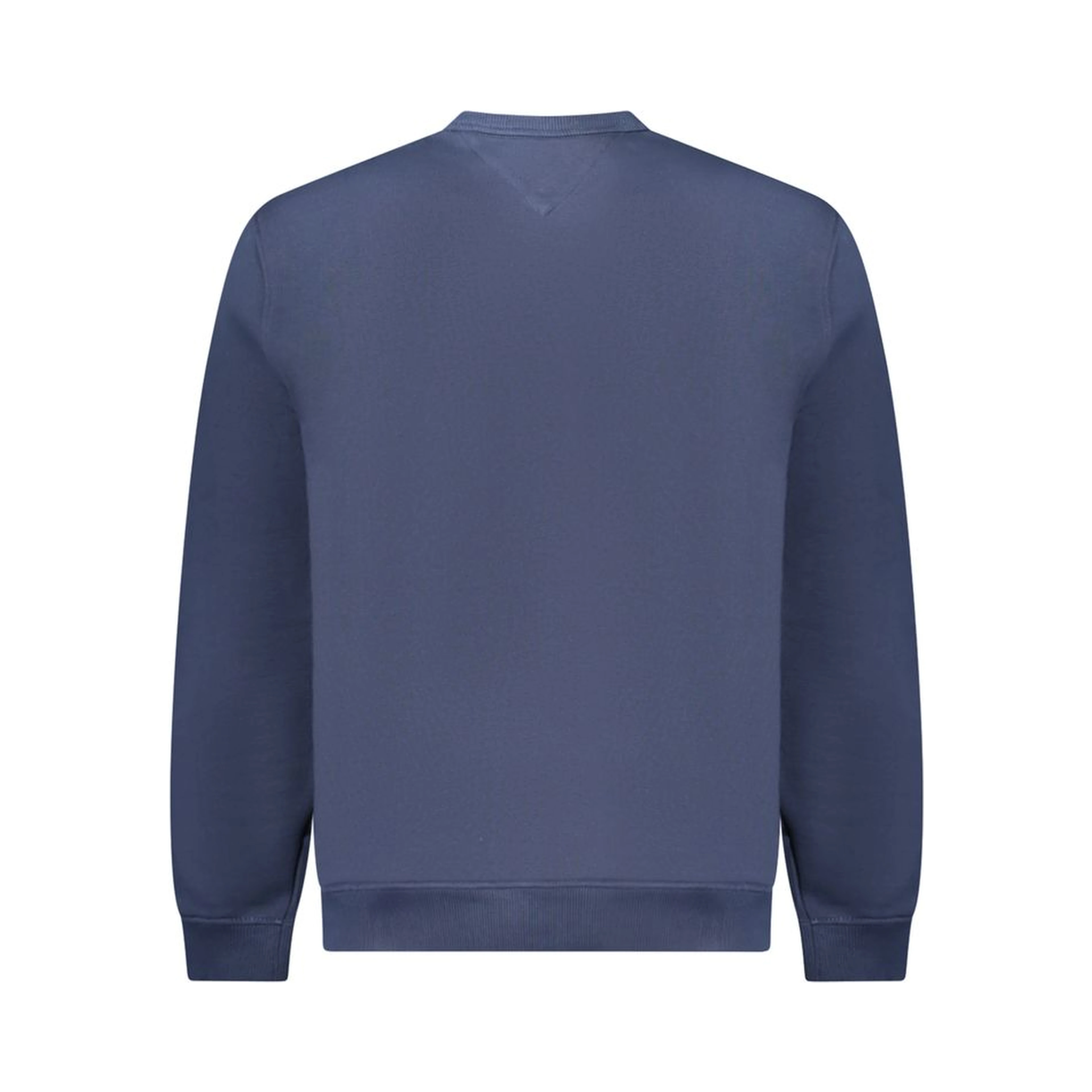 Blue Cotton Men Sweater