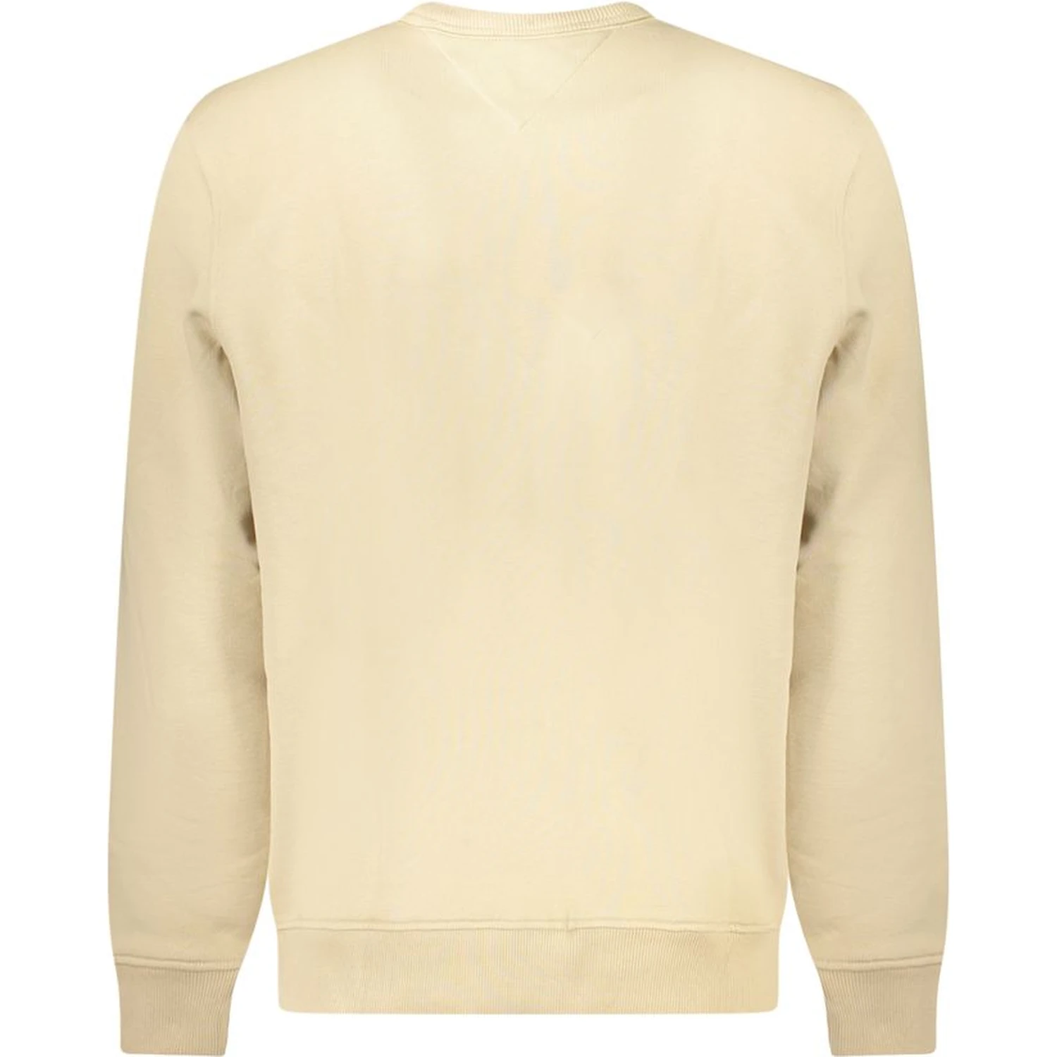 Beige Cotton Men Sweater