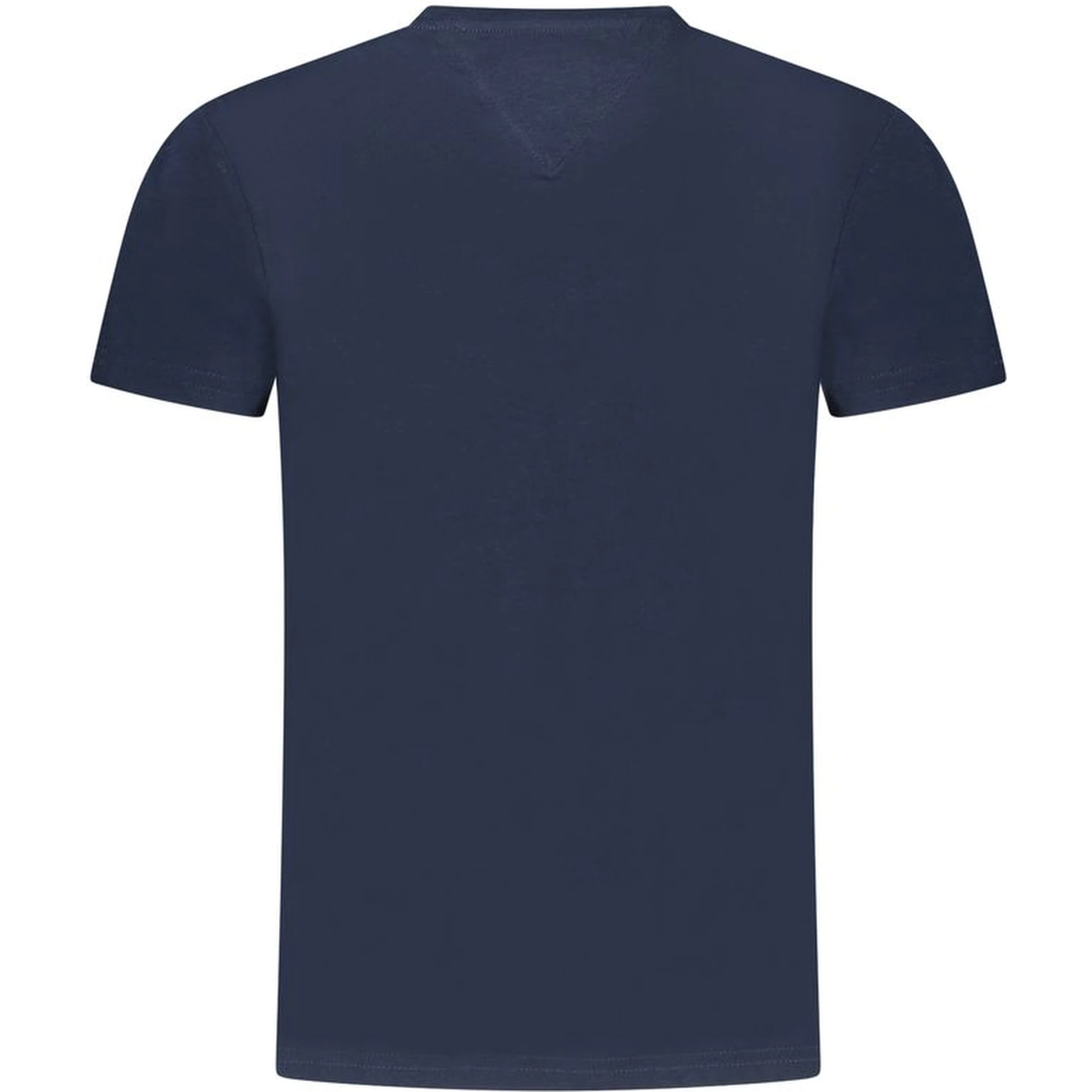 Blue Cotton Women T-Shirt