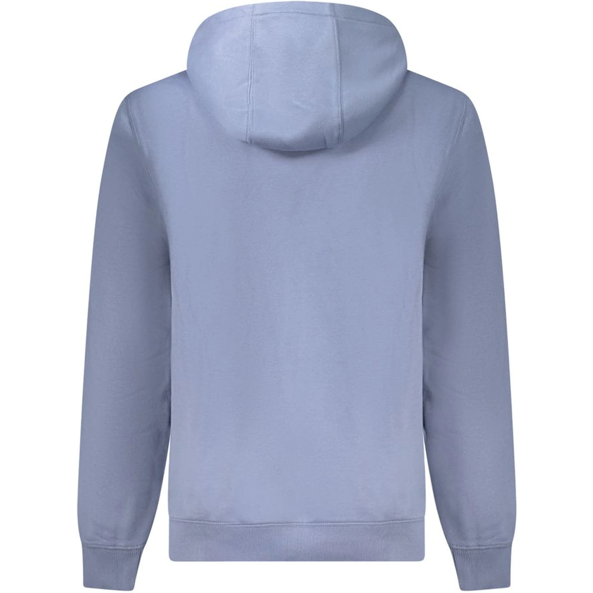 Blue Cotton Men Sweater