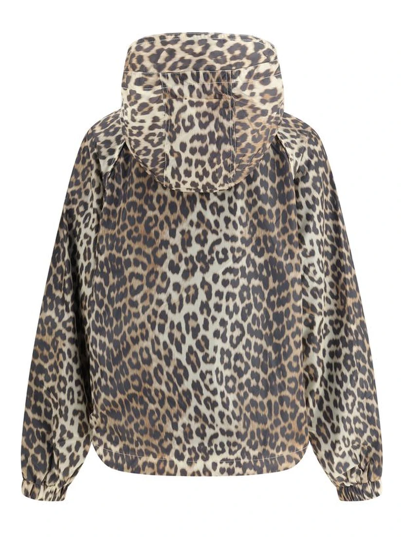 Multicolor Nylon Rain Coat