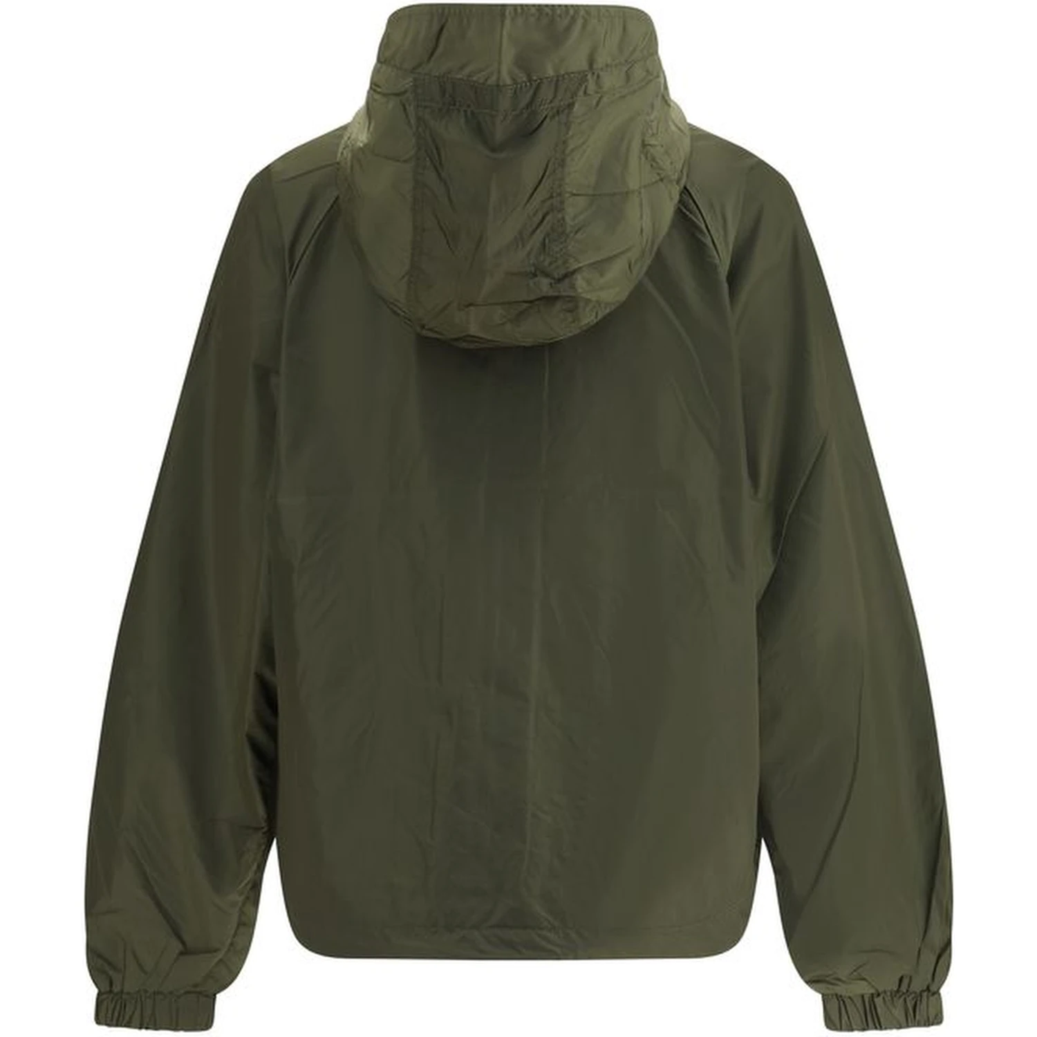 Green Nylon Shell Jacket