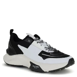 Multicolor Calf Leather Bos Taurus Athletic Sneakers